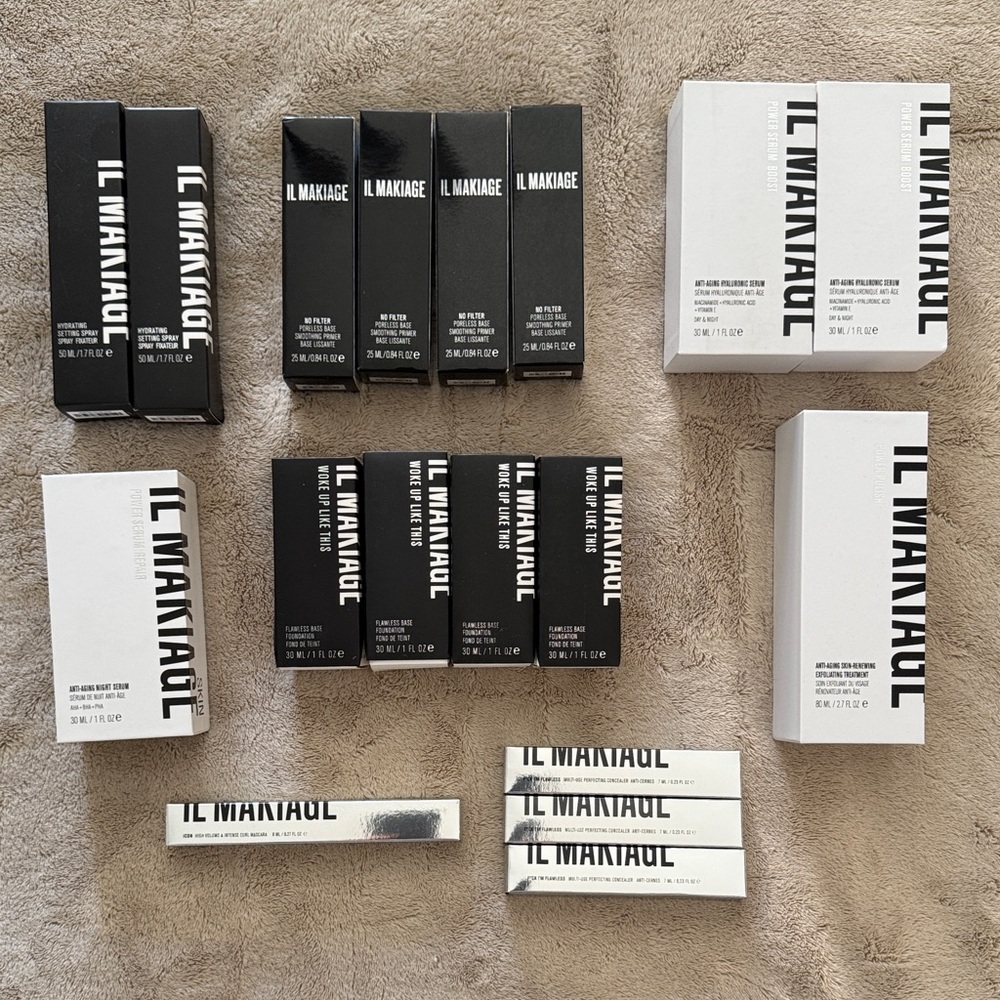IL MAKIAGE Makeup Collection - Brand New - Never Opened. $175 for ALL.